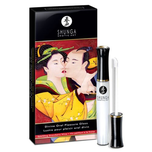 Szex drogéria SHUNGA DIVINE LIP GLOSS | Három az egyben élmény