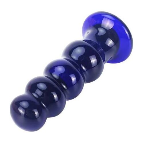 Üveg análplug TOYJOY Buttocks 5 vibrációs móddal