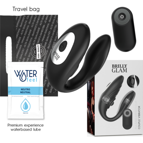 Párok Vibrátora BRILLY GLAM COUPLE PULSING & VIBRATING