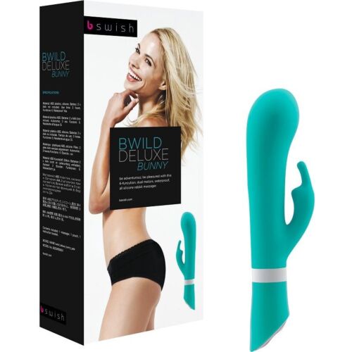 Vibrátor B SWISH BWILD DELUXE BUNNY kétmotoros stimulátor