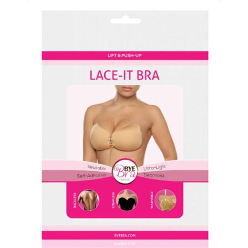 Melltartó BYE BRA Lace-It Push-Up D
