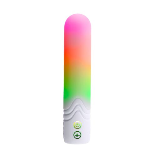 Vibrátor Paradise Pleasure Products The Bullet RGB vezérléssel