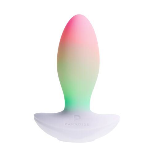 Vibrátor Paradise Pleasure Products The Plug RGB világítással