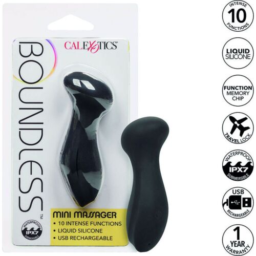 Mini masszírozó CALEXOTICS BOUNDLESS 10 funkcióval