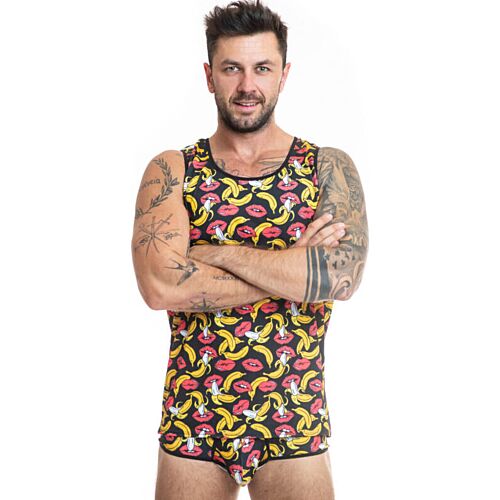 Férfi Póló ANAIS MEN BANANA TOP L - Kényelmes és stílusos