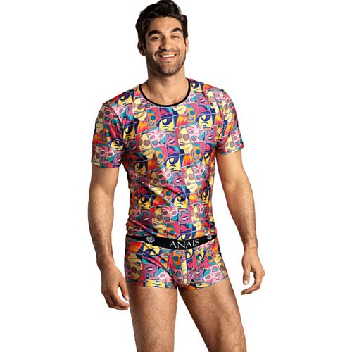 Férfi póló ANAIS MEN Comics T-shirt S