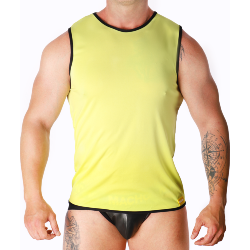 Férfi póló MACHO UNDERWEAR YELLOW L/XL