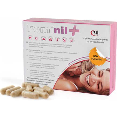 Kapszula 500COSMETICS FEMINIL+ női libidó fokozásához