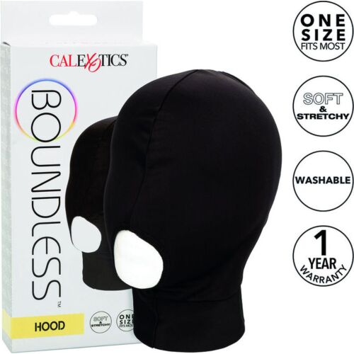 Maszk CALEXOTICS BOUNDLESS HOOD nyitott szájjal