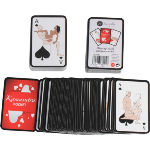 Kártyajáték SECRETPLAY POCKET KAMASUTRA izgalmas pozíciókkal