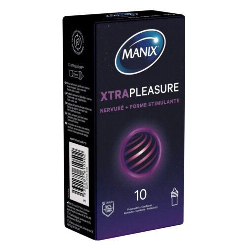 Kondom Manix Xtra Pleasure 10 db | Fokozott érzékenység