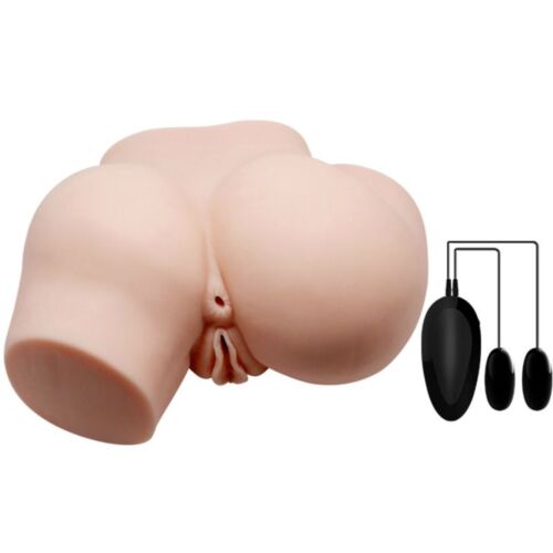 Mással vibrátor CRAZY BULL – Valódi vagina és ánusz