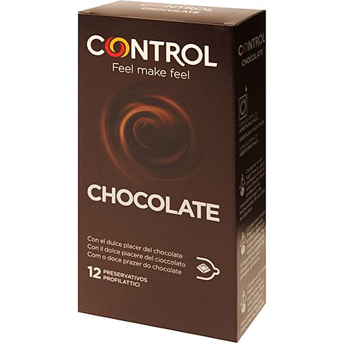 Kondom CONTROL Csokoládé ízesítés 12 db
