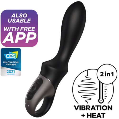 Hőmérsékletes anál vibrátor SATISFYER Heat Climax