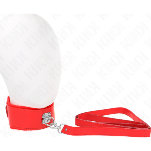 Nyakörv KINK - 116 cm hosszú póráz ezüst gombokkal