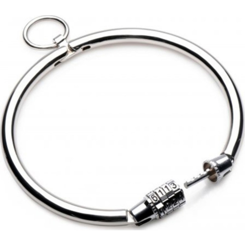 Nyakörv METAL HARD kombinációs zár 10.5 cm