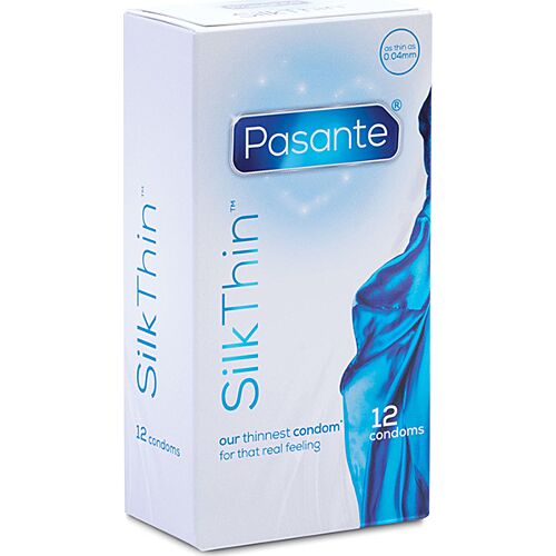 Kondom PASANTE Silk MS FINE 12 db | Vékony és kényelmes