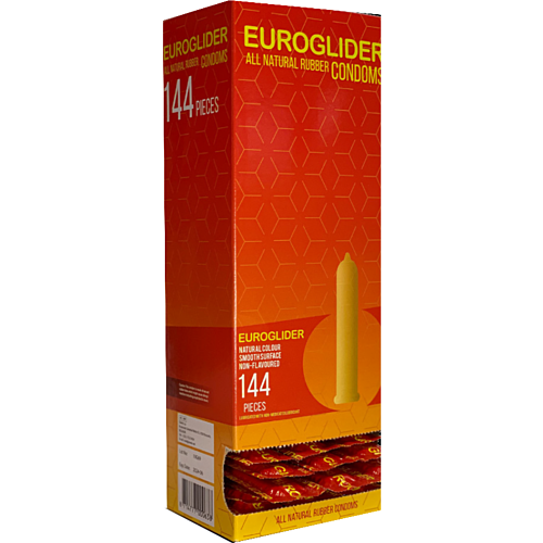Kondom EUROGLIDER 144 db extra síkosítóval