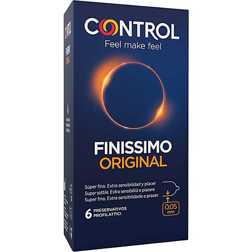 Kondom CONTROL FINISSIMO ORIGINAL 6 db