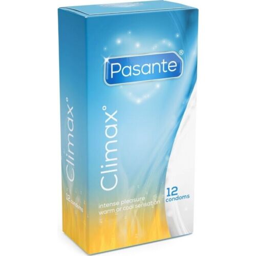 Kondom PASANTE CLIMAX 6 HEAT EFFECT + 6 COOL EFFECT