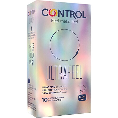 Óvszerek CONTROL ADAPTA FINISSIMO 10 db | Maximális érzékenység