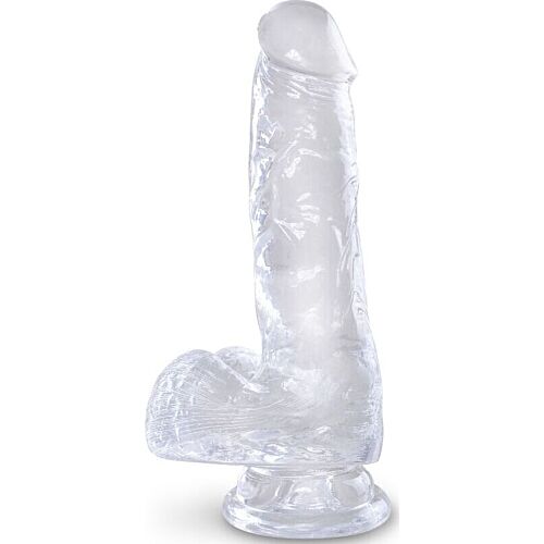 Valódi pénisz KING COCK 13.5 cm élethű dizájnnal