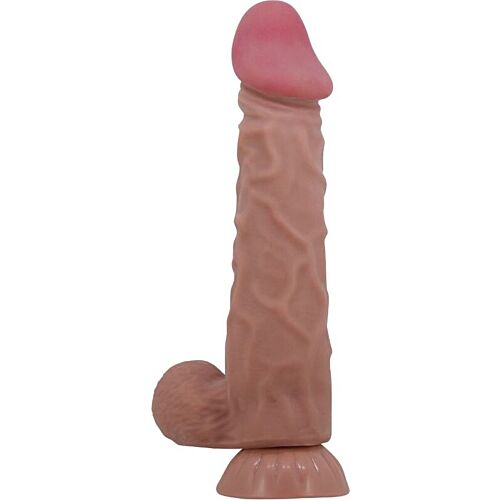 Dildo PRETTY LOVE SLIDING SKIN 24 cm tapadókoronggal