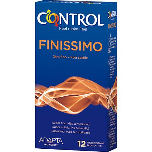 Kondom CONTROL FINISSIMO 12 db | Szuper vékony érzékenység