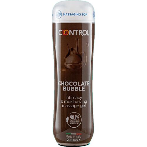 Masszázs gél CONTROL LUBES Bubble Chocolate 200 ml