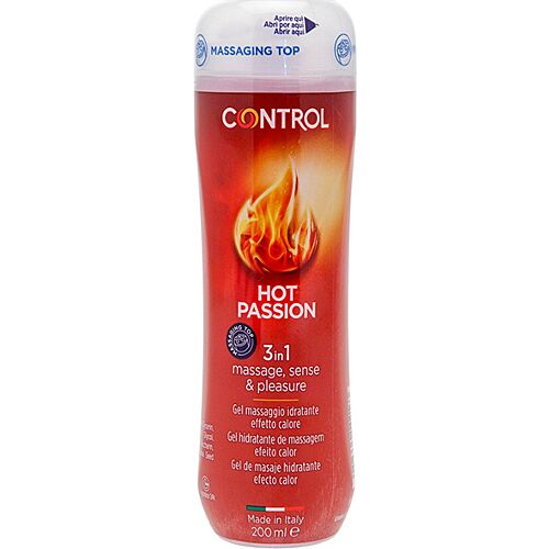 Hot Effect Lubrikáns CONTROL - HOT PASSION 3 IN 1