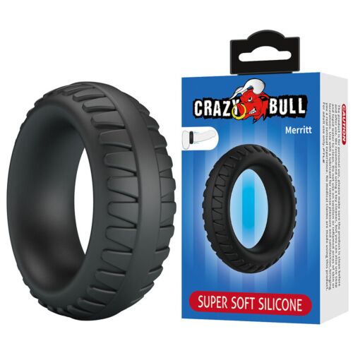Cock ring CRAZY BULL texturált szilikon