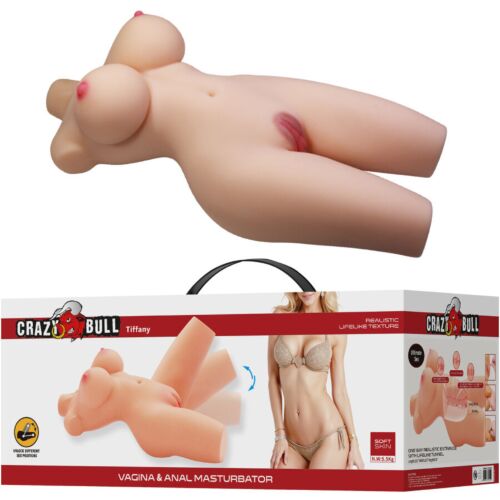 Masturbátor CRAZY BULL TIFFANY valósághű női torzó