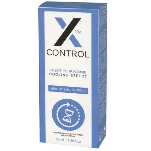 Péniszkrém RUF X CONTROL COLD EFFECT - Frissítő hatás