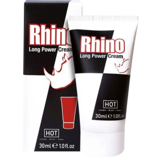 Késleltető Krém HOT RHINO LONG 30ml Ginkgo Kivonattal