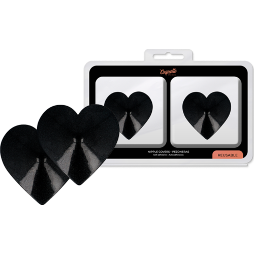 Pezonera COQUETTE ACCESSORIES Black Hearts