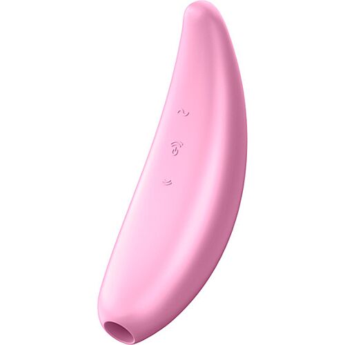 Vibrátor Satisfyer Curvy 3+ erőteljes klitorális stimulációval