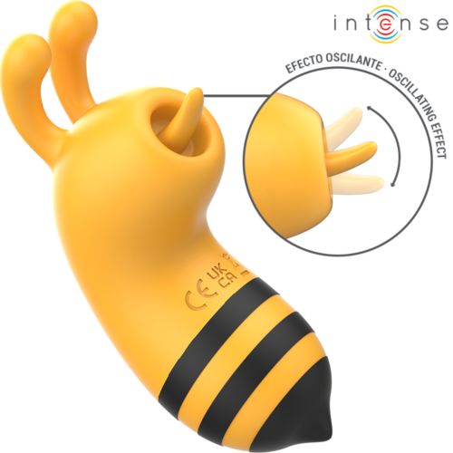 Csikló stimulátor INTENSE FUN TOYS MAYA 360º forgó nyelvvel