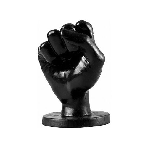 Anális dugó ALL BLACK FIST 14 CM - Erős fisting élmény