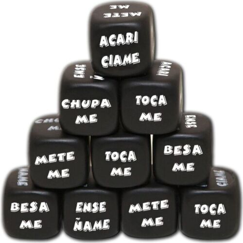 Kockázós játék DIABLO PICANTE Black Action Dice