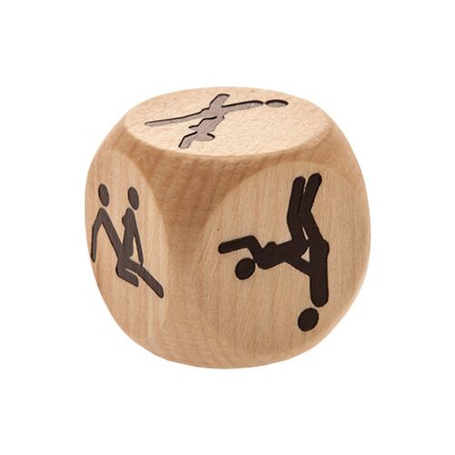 DADO DE MADERA KAMASUTRA társasjáték az intimitás felfedezéséhez