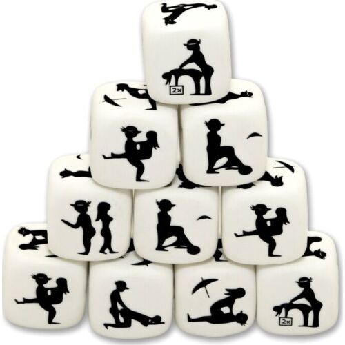 Kockajáték DIABLO PICANTE White Posing Dice