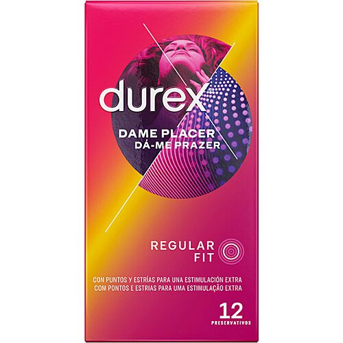 Kondom DUREX DAME PLACER 12 db
