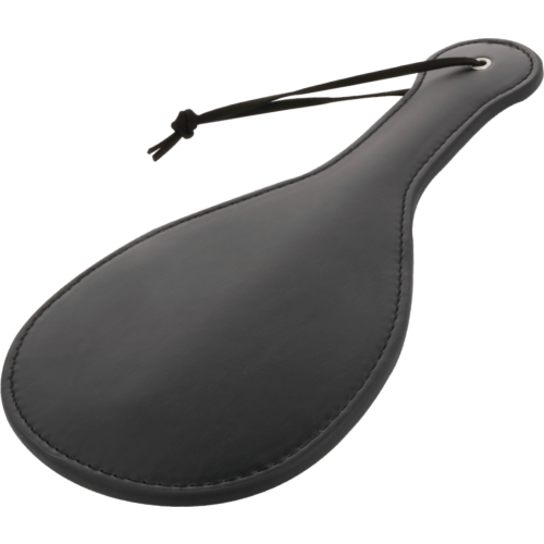 BDSM Eszköz DARKNESS ROUNDED BLACK FETISH PADDLE