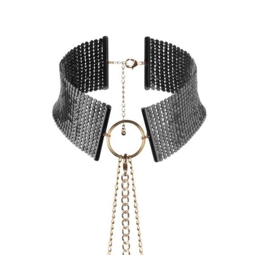 Bondage Nyakörv Collar Bijoux Désir Métallique
