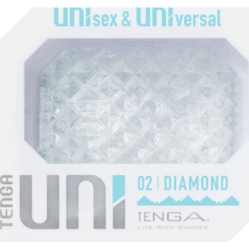 Vibrátor Tenga UNI Diamond 15 vibrációs móddal