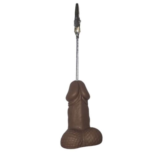 Kiegészítők DIABLO PICANTE Penis Notes Clip Dark Tone