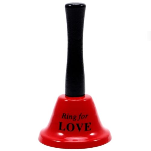 Kézi harang DIABLO PICANTE Red Ring For Love szórakoztató kiegészítő