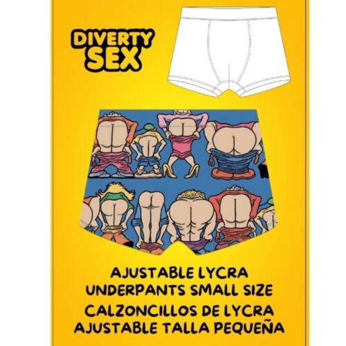 Boxer Diablo Picante Small Size Buttok Eredeti Grafikus Mintával