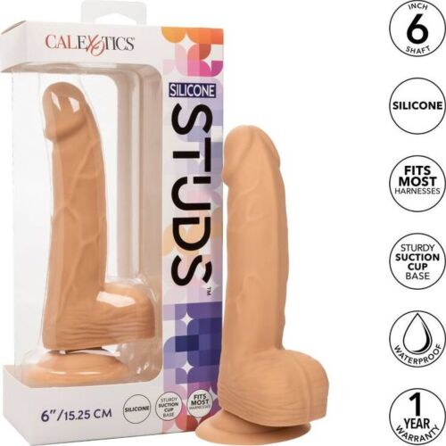 Reális pénisz CALEXOTICS Silicone Studs 15.24 cm