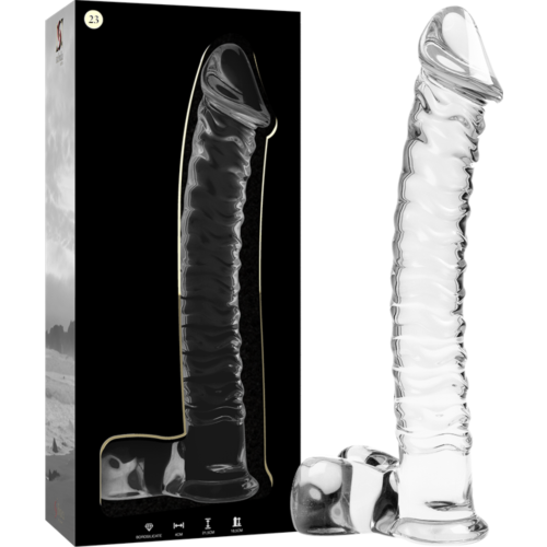Dildo NEBULA SERIES BY IBIZA Modell 10 boroszilikát üvegből